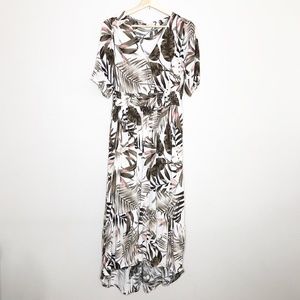 Old Navy Tropical Print Maxi Dress Small